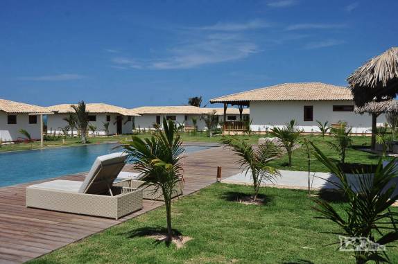 Nosso hotel em Fortim, no litoral do Ceará